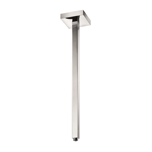 Bugnatese ACCESSORI Kifolyószár mennyezeti szögletes 30 cm hosszúságban króm színben 19477