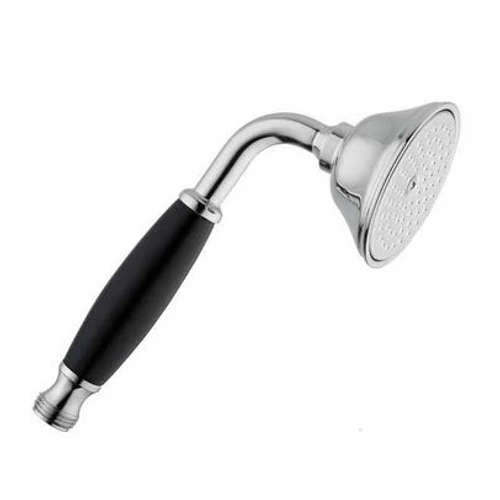 Bugnatese klasszikus stílusú kézizuhany porcelán fogóval, szálcsiszolt nikkel 19744NS