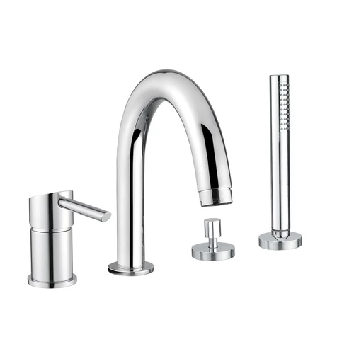 Bugnatese Smart 2155CR Peremre szerelt 4 üléses kádcsaptelep CR / KRÓM