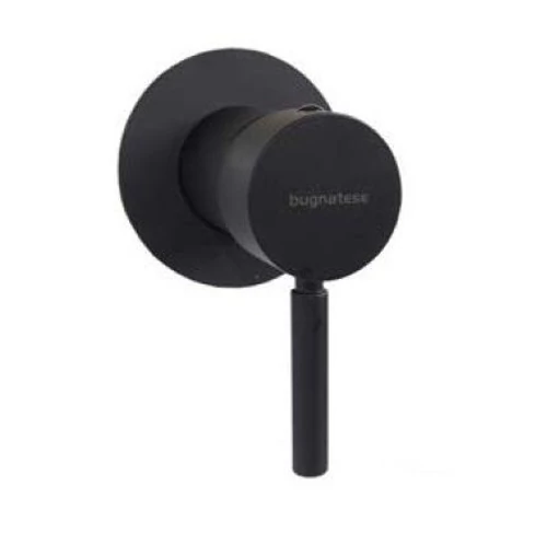Bugnatese Kobuk Fal alatti zuhanycsaptelep komplett, matt fekete 2230OP