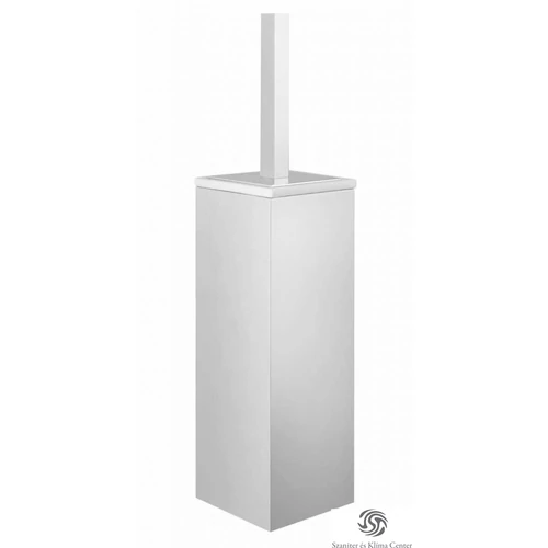 Bugnatese COMPLEMENTI Álló wc-kefetartó fehér kerámival króm színben 22826