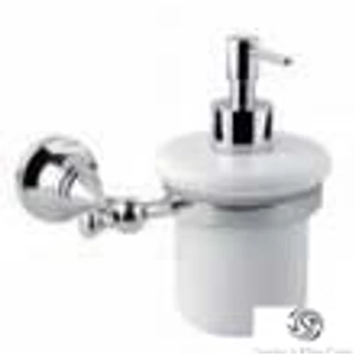 Bugnatese COMPLEMENTI Fali folyékonyadagoló fehér porcelán betéttel króm színben 25804