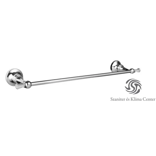 Bugnatese COMPLEMENTI Törölközőtartó rúd 50 cm swarovski gombbal króm színben 27811