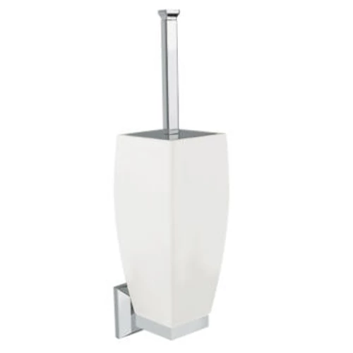 BUGNATESE COMPLEMENTI DARREDO Fali wc-kefetartó matt fehér kerámiatartóval, bronz 30825BR