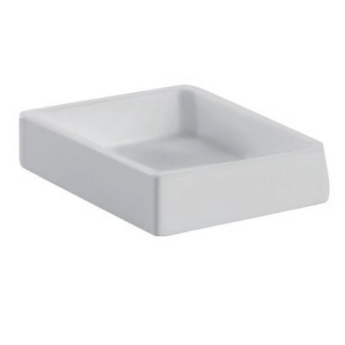 BUGNATESE COMPLEMENTI DARREDO álló szappantartó matt fehér kerámia 31801CR