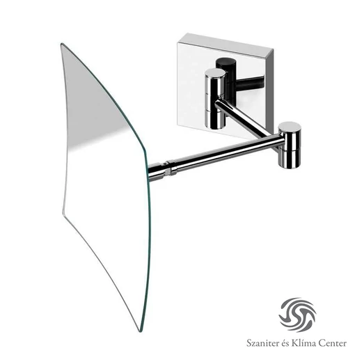 Bugnatese COMPLEMENTI Fali nagyítós szögletes tükör króm színben 40001