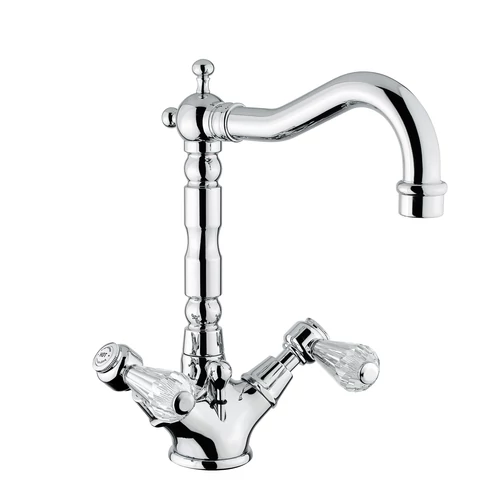 Bugnatese Revival 434KCR Mosdócsaptelep leeresztővel swarovski fogantyúval CR / KRÓM