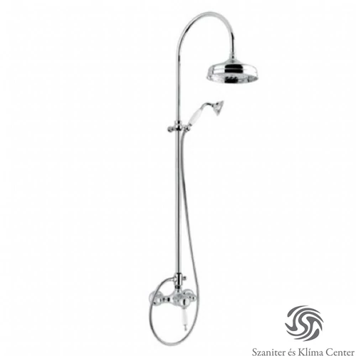 Bugnatese OXFORD Esőztető rendszer fej- és kézizuhannyal króm színben 6337C