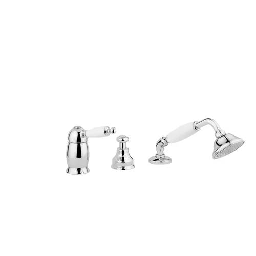 Bugnatese Oxford 6357DO Peremre szerelt 3 üléses kádcsap kifolyó nélkül DO / ARANY