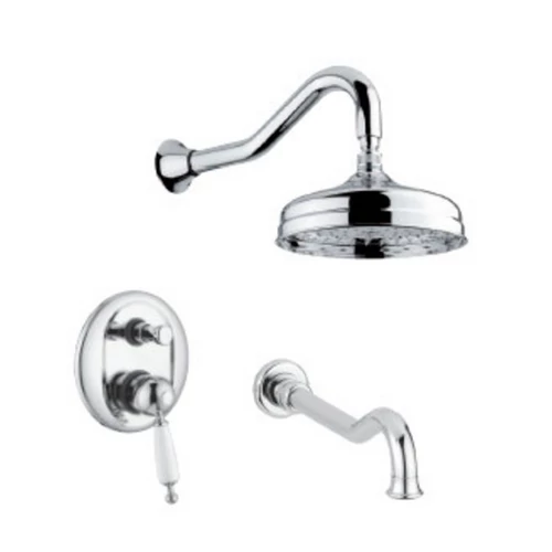 Bugnatese Oxford 6369RA Fal alatti esőztető kádkifolyóval RA / RÉZ