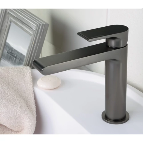 Bugnatese Simple mosdócsaptelep, matt fekete (6613OP)