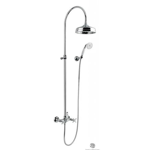 Bugnatese PRINCETON Esőztető rendszer fej- és kézizuhannyal króm színben 803C
