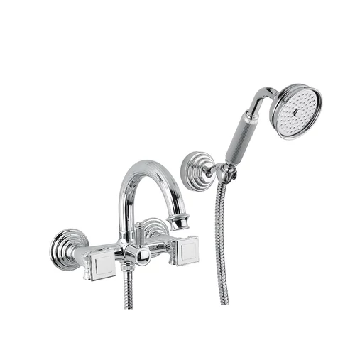 Bugnatese OLYMPIA Kádcsaptelep zuhanyszettel króm színben 8402