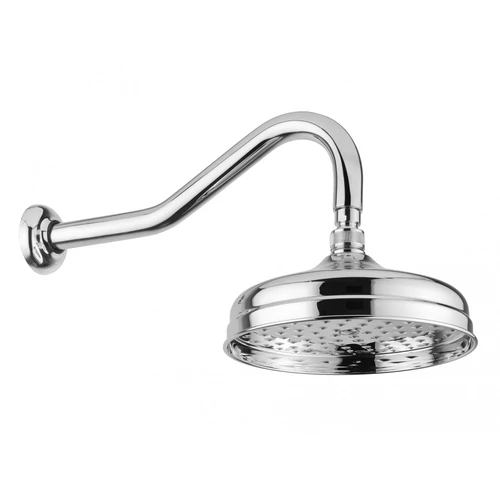 Bugnatese zuhanykar fejzuhannyal (20 cm átmérő), matt fekete vagy fehér szín 89116OP