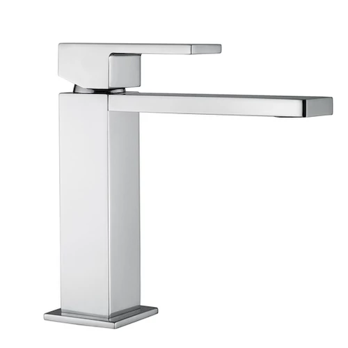 Bugnatese Tetris álló mosdócsaptelep leeresztő nélkül, szálcsiszolt nikkel 9113SNS