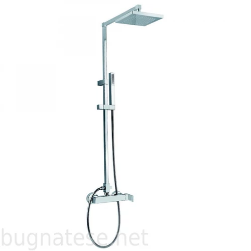 Bugnatese Tetris Esőztető rendszer fej- és kézizuhany, króm, 9136CCR