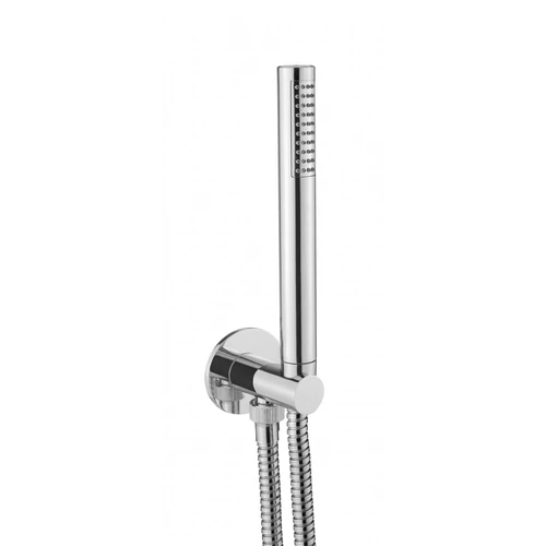 Bugnatese Minimalista zuhanyszett fali csatlakozással, matt fekete vagy fehér szín 19717OP