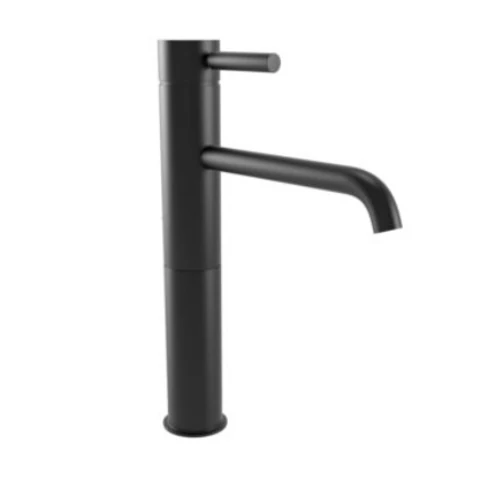 Bugnatese Kobuk Fix magas mosdócsaptelep klikk-klakk leeresztővel, matt fekete vagy fehér szín 2317SCOP