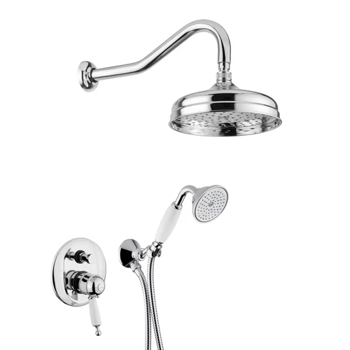 Bugnatese OXFORD Term.fal alatti esőztető rendszer kézizuhannyal króm színben 6364