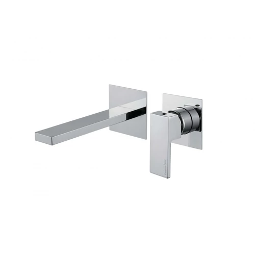 Bugnatese Tetris fal alatti mosdócsaptelep 21 cm kifolyóval, króm 9165CR