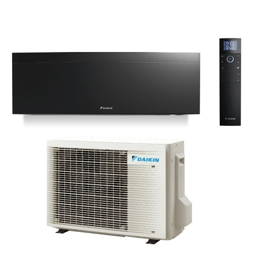 Daikin EMURA FTXJ25AB/RXJ25A oldalfali split klíma fekete (2.5 kW)