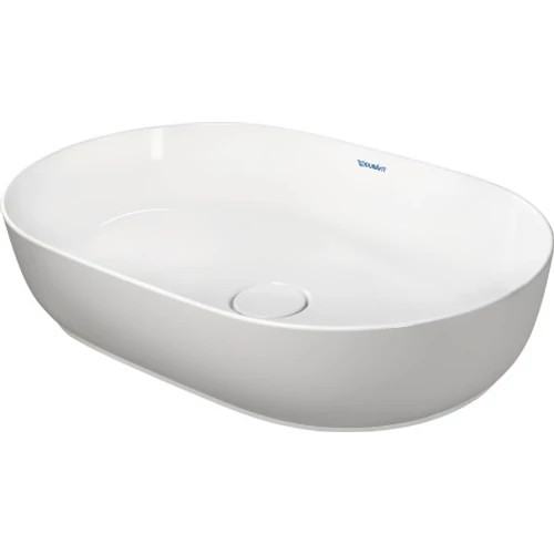 Duravit Luv 60x40 cm ráültethető mosdó, szatén szürke 0379602300