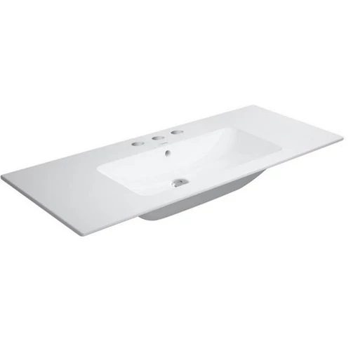Duravit ME by Starck 123x49 cm mosdó három csaplyukkal 2336120030