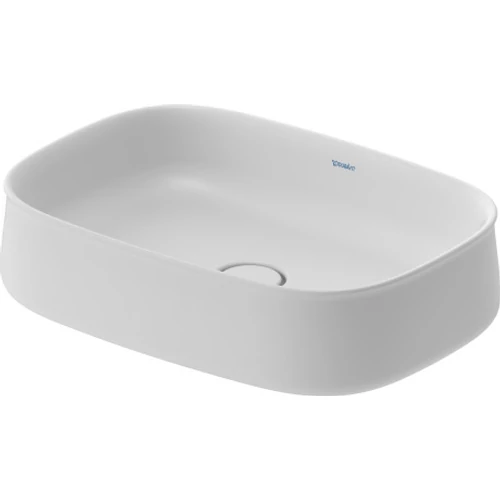 Duravit Zencha 55x39 cm-es ráültethető mosdó white satin matt 2373553279