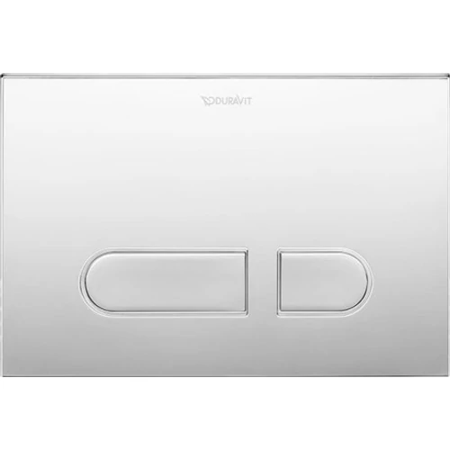 Duravit DuraSystem A1 nyomólap, fényes króm WD5001021000