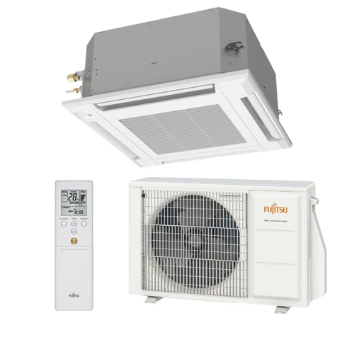 Fujitsu Standard AUXG12KVLA / AOYG12KBTB kazettás split klíma csomag 3,5 kW