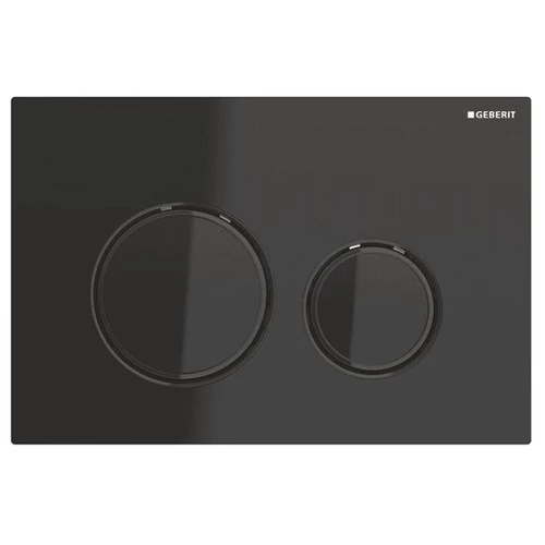 Geberit Sigma21 nyomólalap, fekete/fekete 115.651.SJ.1