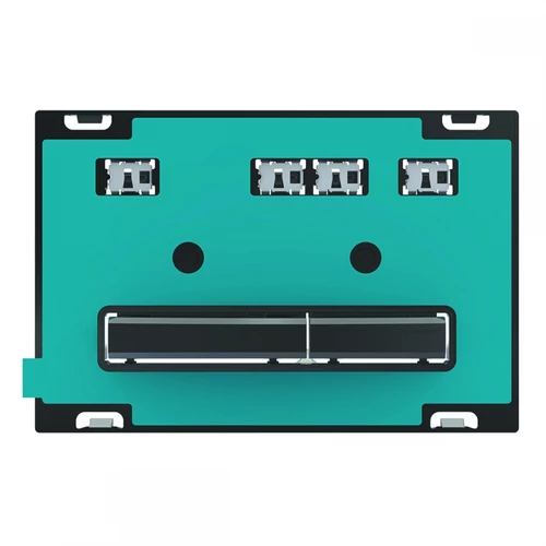 Geberit Sigma50 nyomólalap, fekete króm/ügyfélspecifikus 115.671.00.2