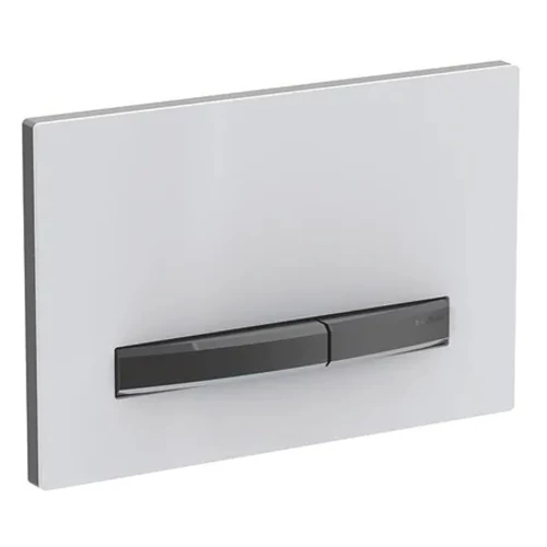 Geberit Sigma50 nyomólalap, fekete króm/fehér 115.671.11.2