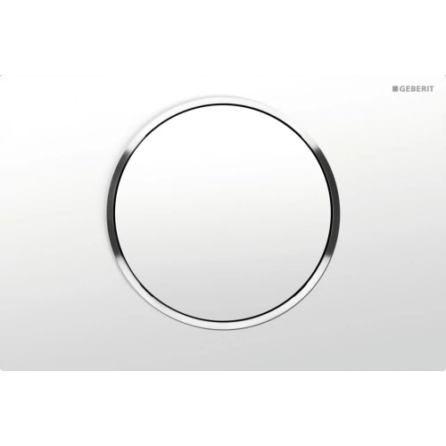Geberit Sigma 10 nyomólap fehér/fényes króm/fehér 115.758.KJ.5