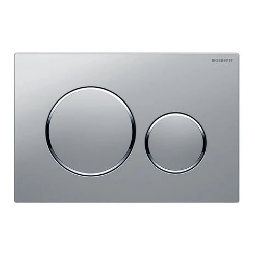 Geberit Sigma 20 nyomólap matt króm/fényes króm/matt króm lakozott 115.882.JQ.1
