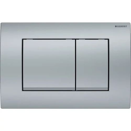 Geberit Delta30 működtetőlap, 2 mennyiséges öblítéshez, Matt króm 115.137.46.1
