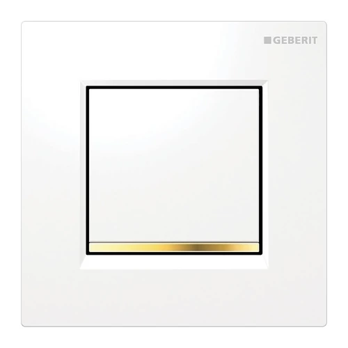 Geberit 30 vizelde vezérlés pneumatikus nyomólap fehér/aranyozott/fehér 116.017.KK.1
