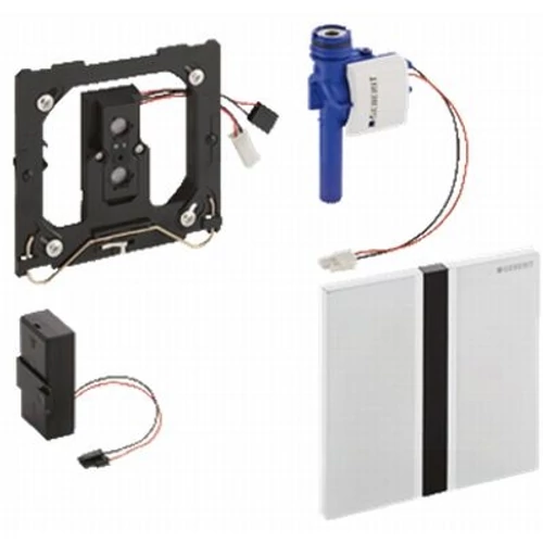 Geberit Sigma50 automata vizelde vezérlés, infravörös, elemes fényezett króm 116.036.GH.1