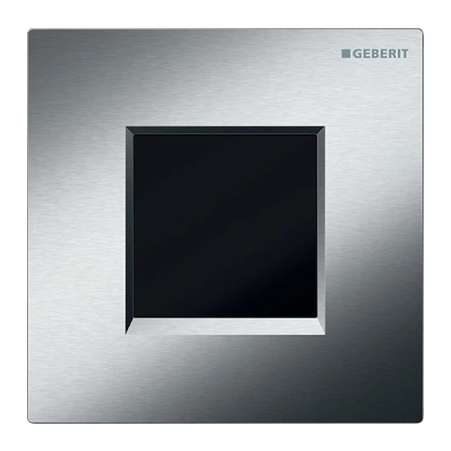 Geberit 30 vizelde vezérlés elektronikus működtetéssel, elemes működtetés, fényezett króm/magasfényű krómozott/fényezett króm 116.037.KX.1