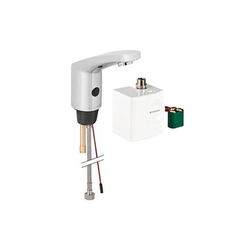 Geberit 185 álló automata mosdócsaptelep generátorral, külső keverőszelep nélkül 116.335.21.1