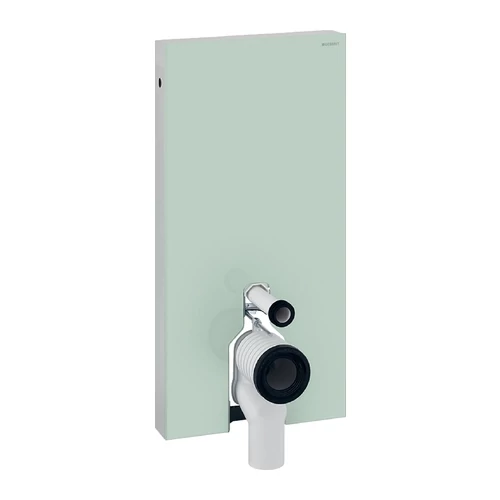 Geberit Monolith szanitermodul talpon álló WC-hez, 101 cm, menta üveg 131.002.SL.5