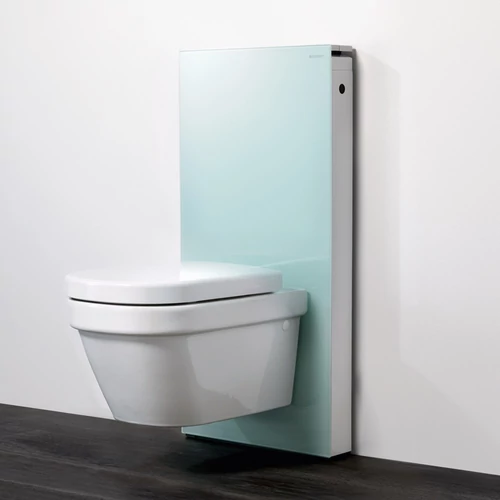Geberit Monolith szanitermodul fali WC-hez, 101 cm, menta üveg 131.021.SL.5