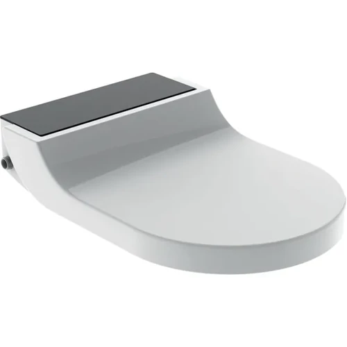 Geberit AquaClean Tuma Comfort WC kerámiára szerelhető berendezés, Fekete / Üveg 146.273.SJ.1