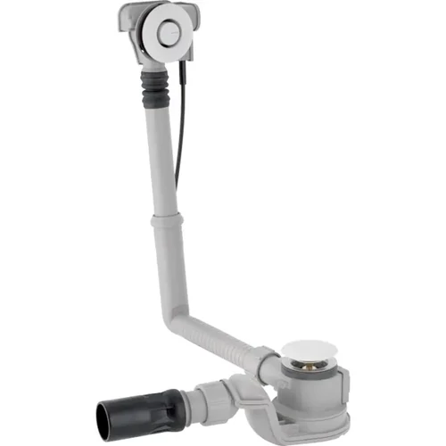 Geberit PushControl nyomó működtetésű kádlefolyó készlet d52, beépítő készlethez, fényes króm (150.750.21.6)