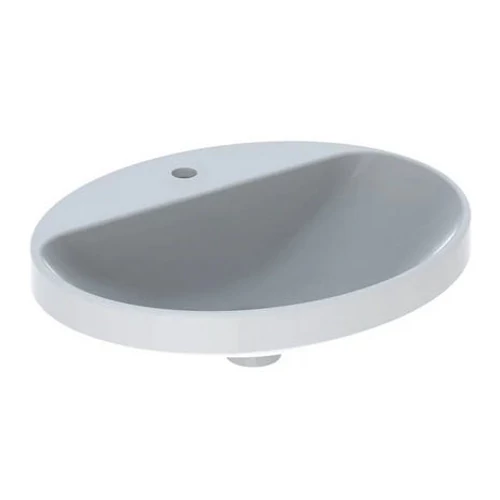 Geberit VariForm 55x45 cm beépíthető mosdó túlfolyó nélkül 500.722.01.2