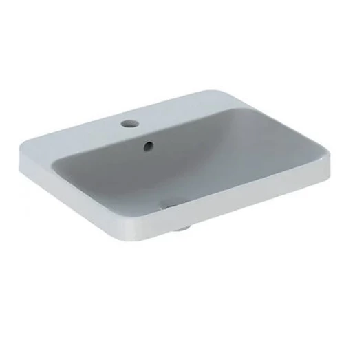 Geberit VariForm 55x45 cm beépíthető mosdó túlfolyóval 500.740.01.2