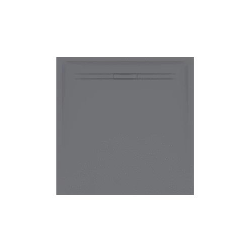Geberit Sestra szögletes zuhanytálca, 90 x 90 cm, strukturált pala, grafit 550.270.00.2