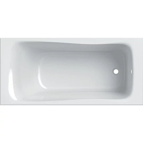 Geberit Selnova egyenes fürdőkád lábakkal, 170x75cm, fényes fehér (554.285.01.1)