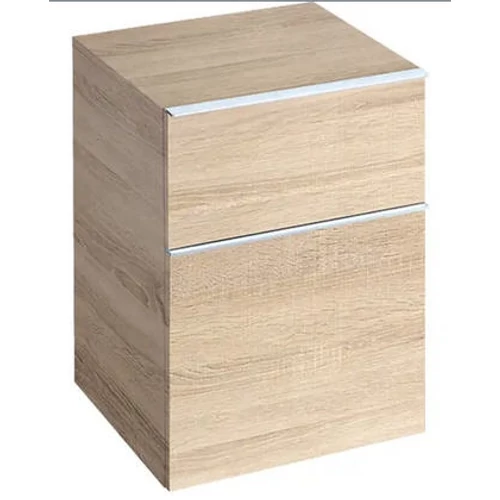 Geberit iCon oldalsó kiegészítő szekrény két fiókkal Melaminos faszerkezet/Természetes tölgy 841047000