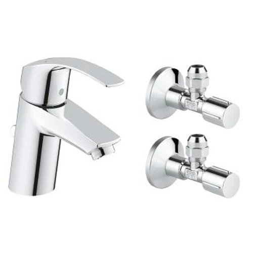 Grohe Eurosmart egykaros mosdócsaptelep sarokszekeppel 23588 000 (23588000)